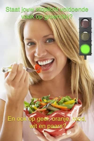 staat jouw stoplicht op voldoende groente?